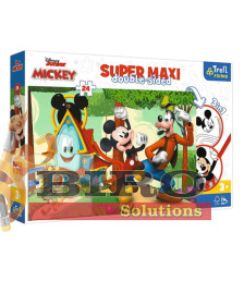 TF Puzzle "24 SUPER MAXI" Disney Mickey Mouse Funhouse